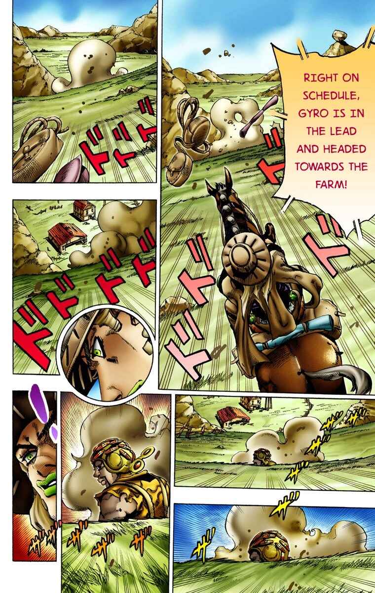 JoJo no Kimyou na Bouken: Part 7 - Steel Ball Run Color-ban Chapter 9 - Page 19