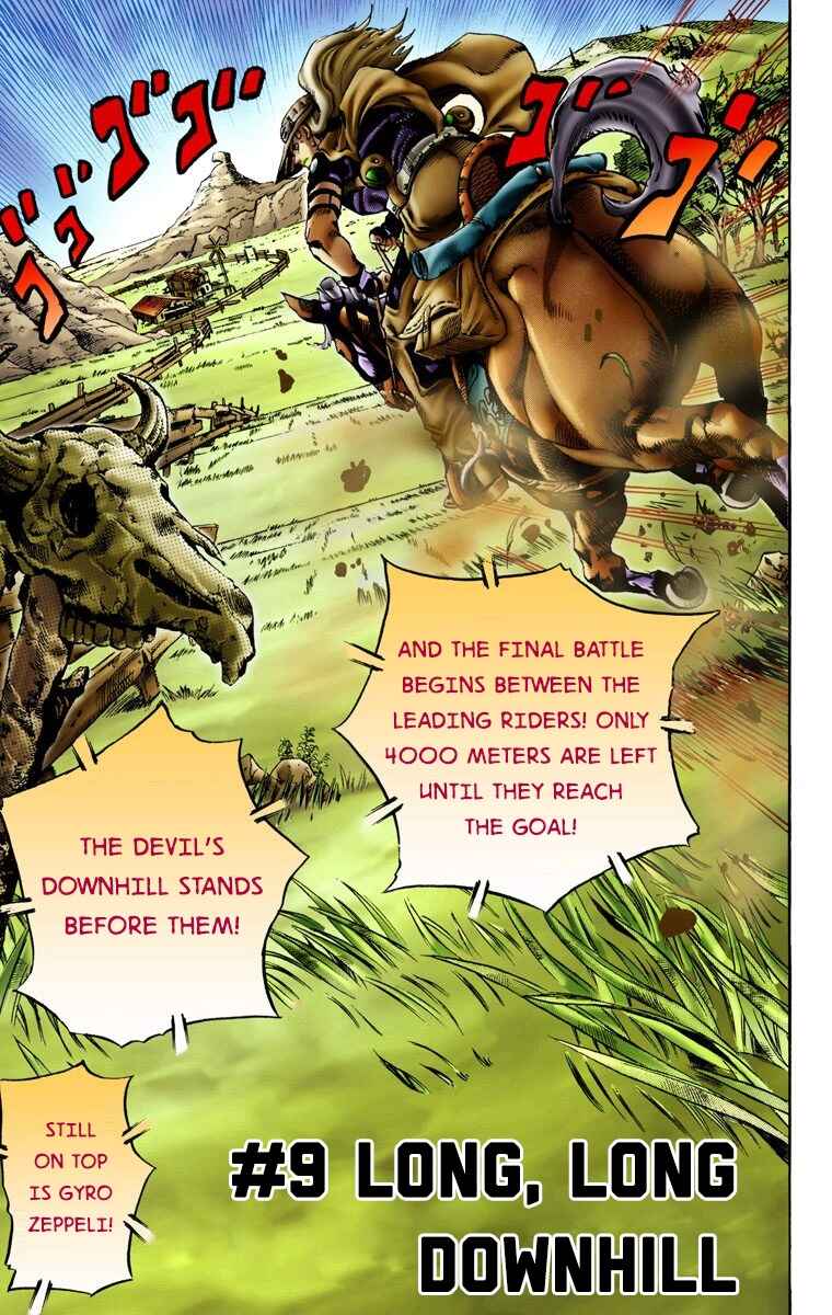 JoJo no Kimyou na Bouken: Part 7 - Steel Ball Run Color-ban Chapter 9 - Page 2