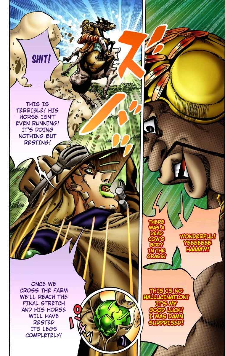 JoJo no Kimyou na Bouken: Part 7 - Steel Ball Run Color-ban Chapter 9 - Page 22