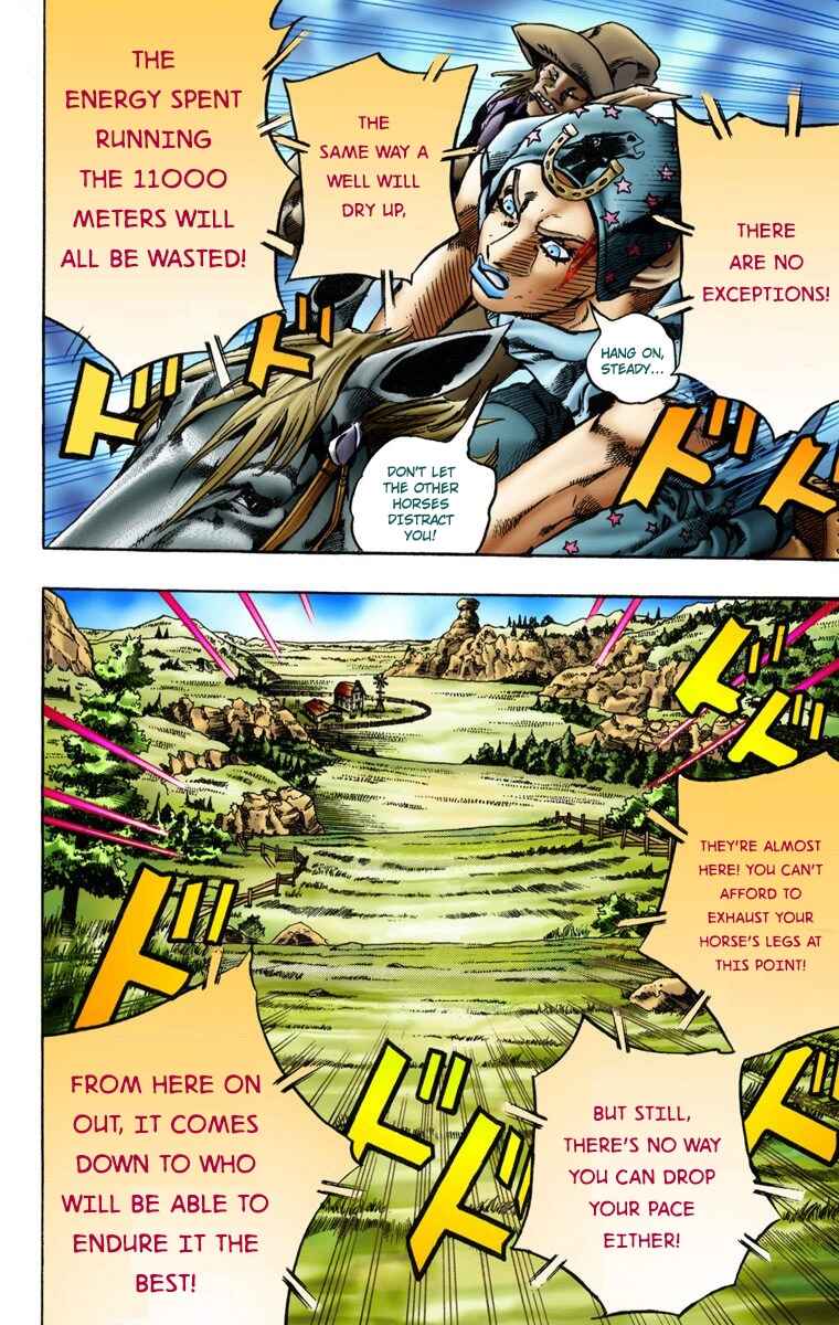 JoJo no Kimyou na Bouken: Part 7 - Steel Ball Run Color-ban Chapter 9 - Page 4