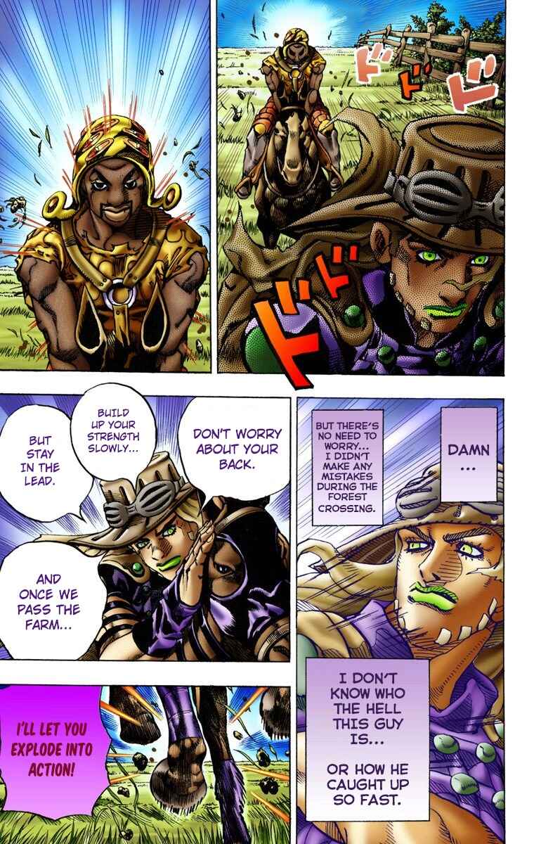 JoJo no Kimyou na Bouken: Part 7 - Steel Ball Run Color-ban Chapter 9 - Page 5