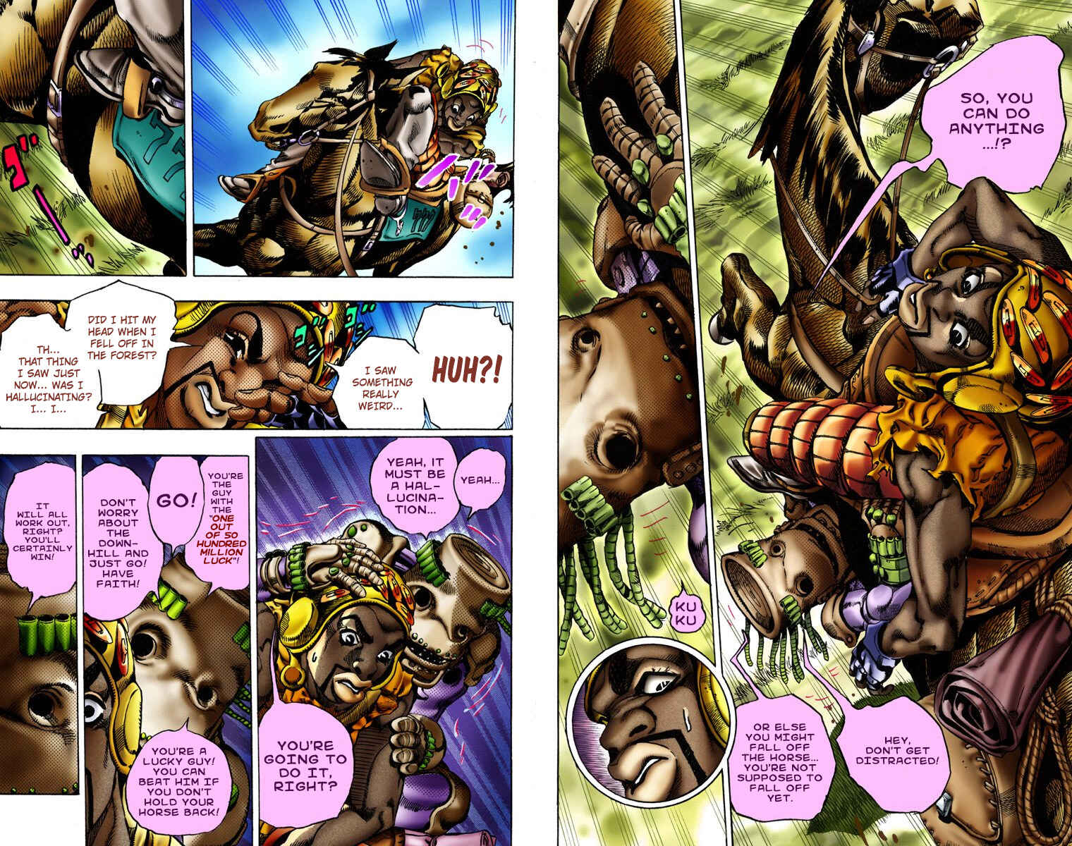 JoJo no Kimyou na Bouken: Part 7 - Steel Ball Run Color-ban Chapter 9 - Page 8
