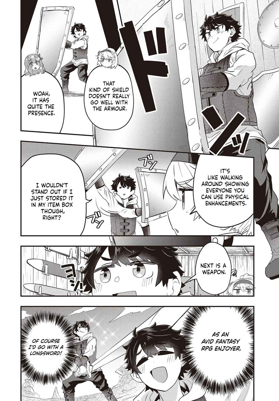 Muteki Shounin no Isekai Nariagari Monogatari ~Gendai no Seihin wo Jizai ni Toriyoseru Sukiru ga Aru Node Isekai de wa Rakushoudesu~ Chapter 6 - Page 12