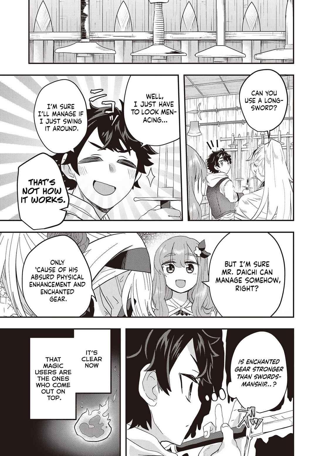 Muteki Shounin no Isekai Nariagari Monogatari ~Gendai no Seihin wo Jizai ni Toriyoseru Sukiru ga Aru Node Isekai de wa Rakushoudesu~ Chapter 6 - Page 13