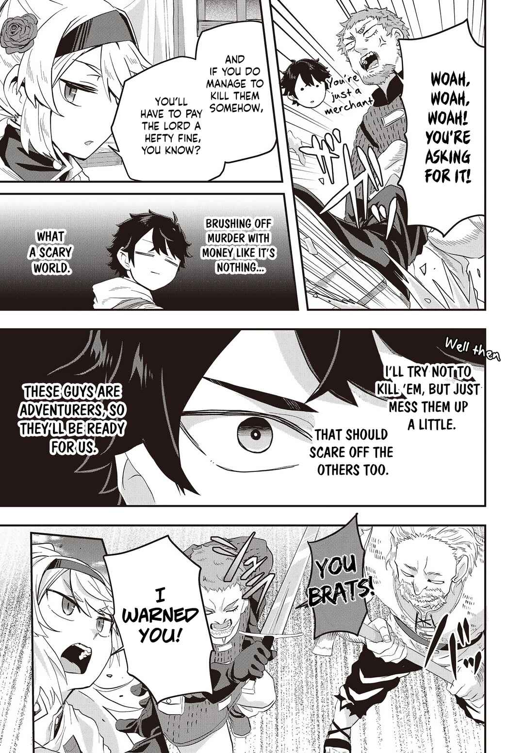 Muteki Shounin no Isekai Nariagari Monogatari ~Gendai no Seihin wo Jizai ni Toriyoseru Sukiru ga Aru Node Isekai de wa Rakushoudesu~ Chapter 6 - Page 27