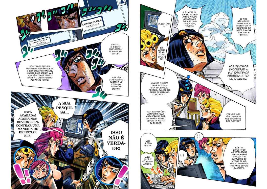 JoJo no Kimyou na Bouken: Part 5 - Ougon no Kaze Color-ban Chapter 112 - Page 4