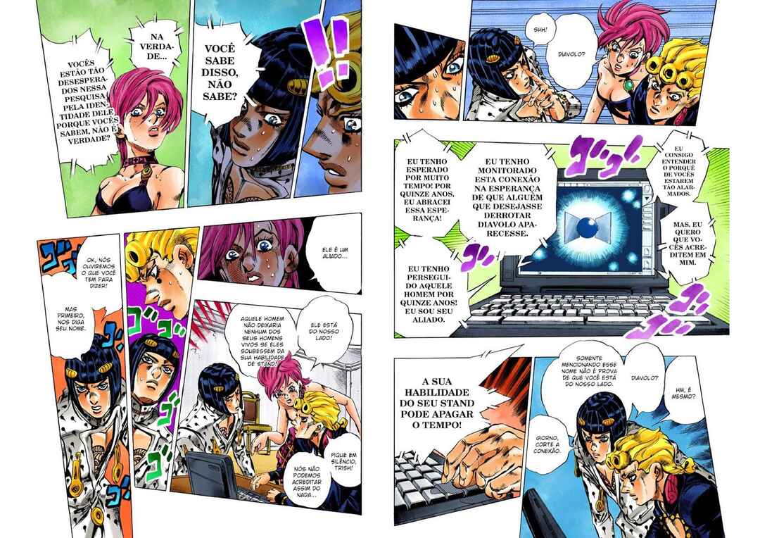 JoJo no Kimyou na Bouken: Part 5 - Ougon no Kaze Color-ban Chapter 112 - Page 6