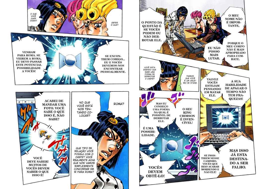 JoJo no Kimyou na Bouken: Part 5 - Ougon no Kaze Color-ban Chapter 112 - Page 7