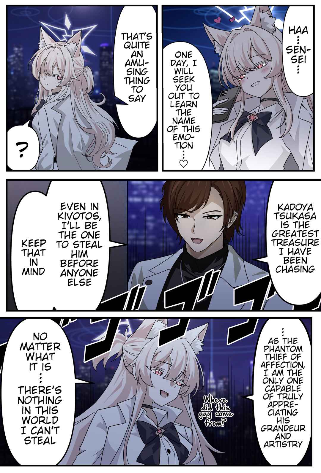 Blue Archive x Kamen Rider Decade - Schale no Kadoya Tsukasa-sensei Gainen (Doujinshi) Chapter 21 - Page 1