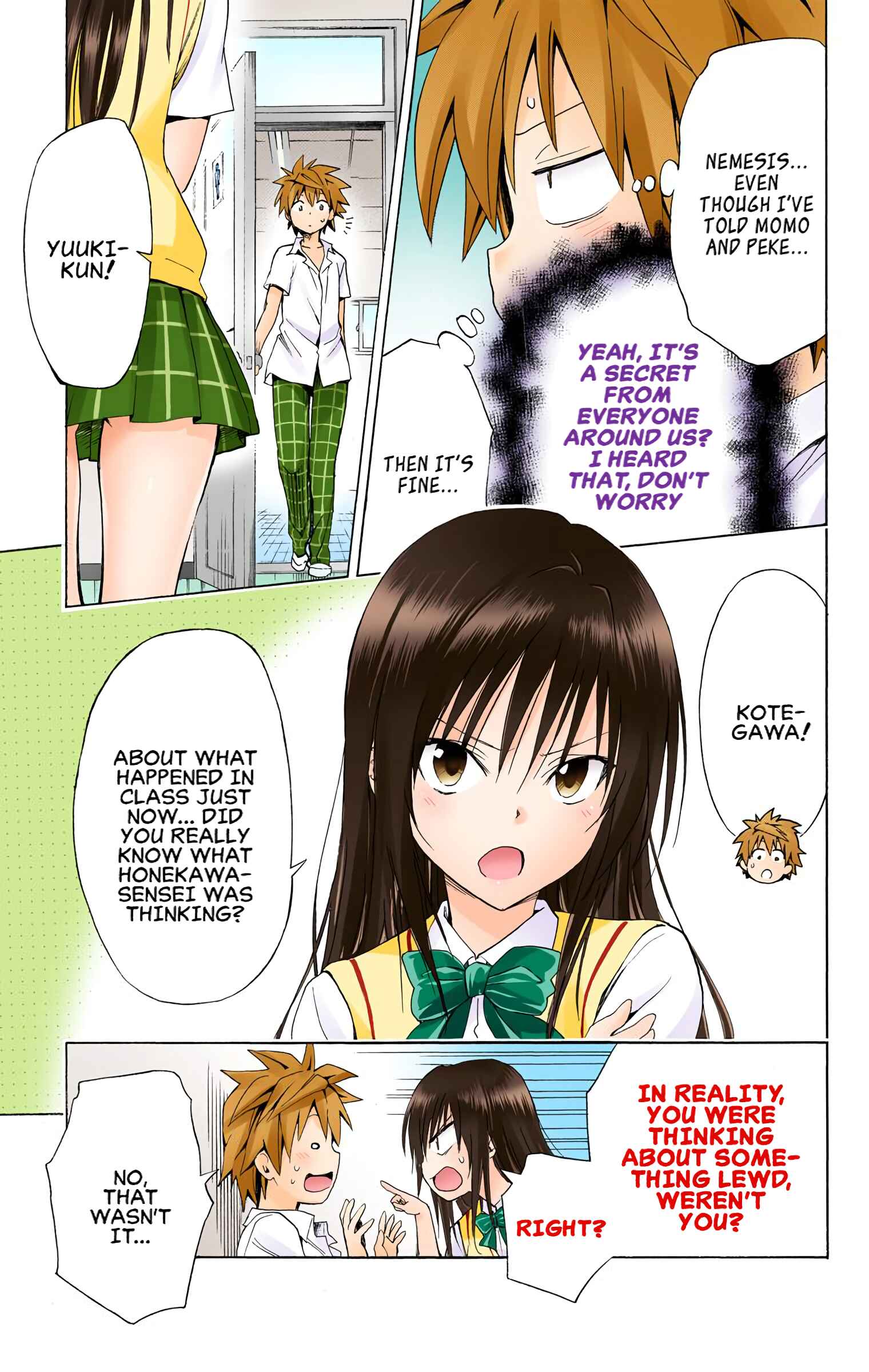 To Love Ru Darkness (Official Colored) Chapter 62 - Page 14