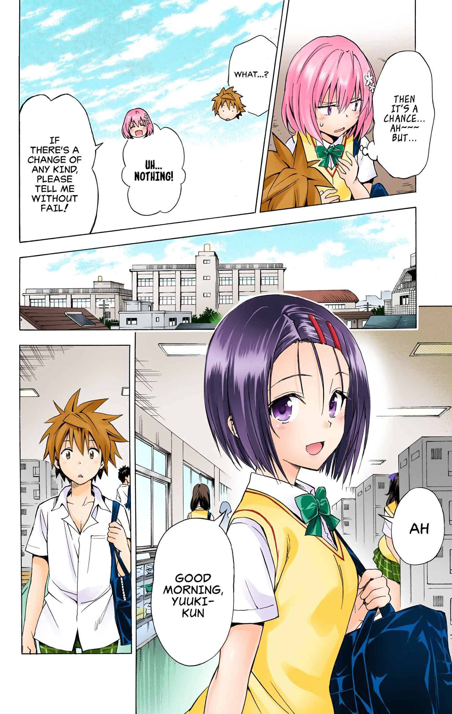 To Love Ru Darkness (Official Colored) Chapter 62 - Page 7
