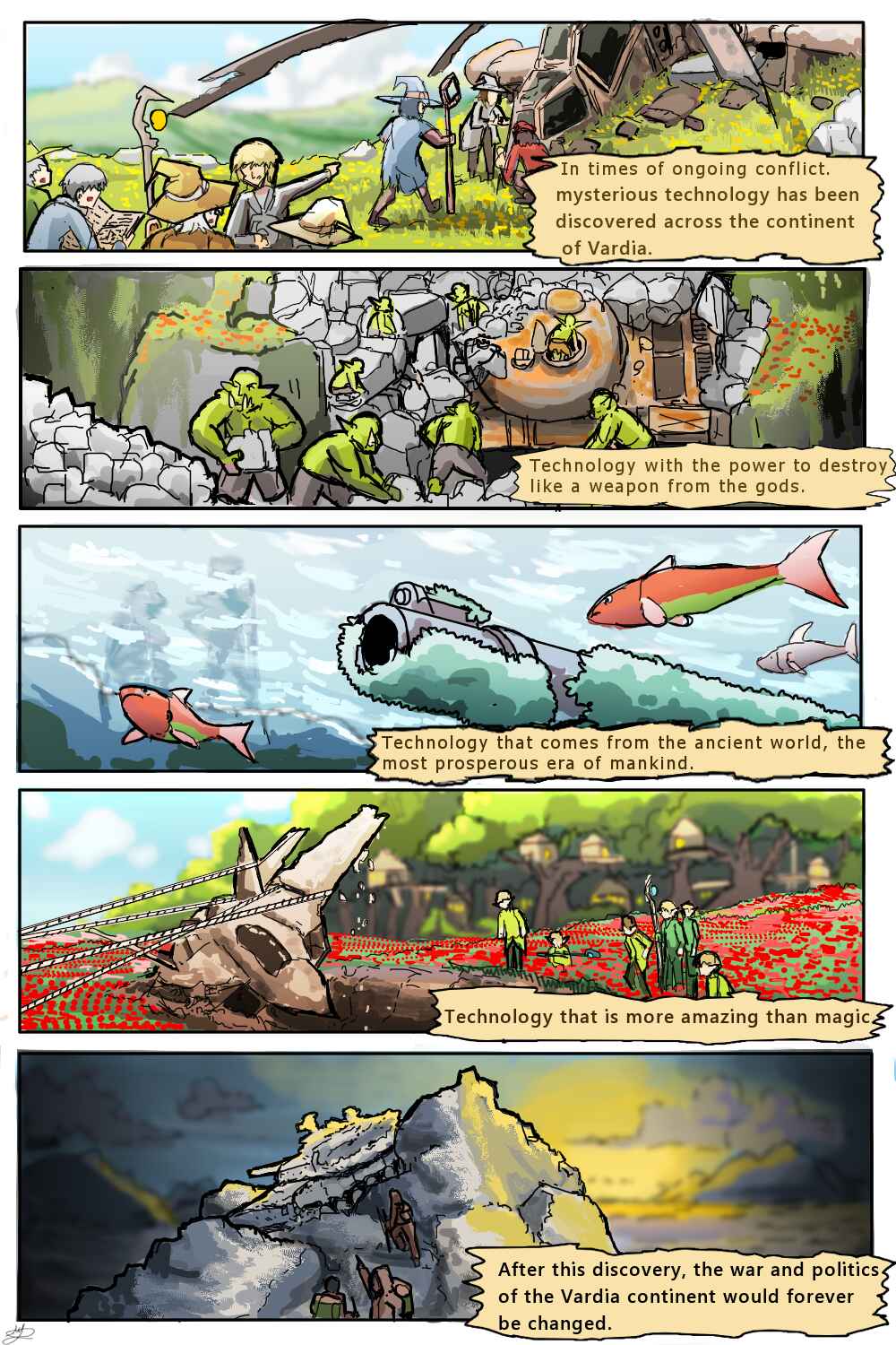 New World and Ancient Technology Chapter 0 - Page 6