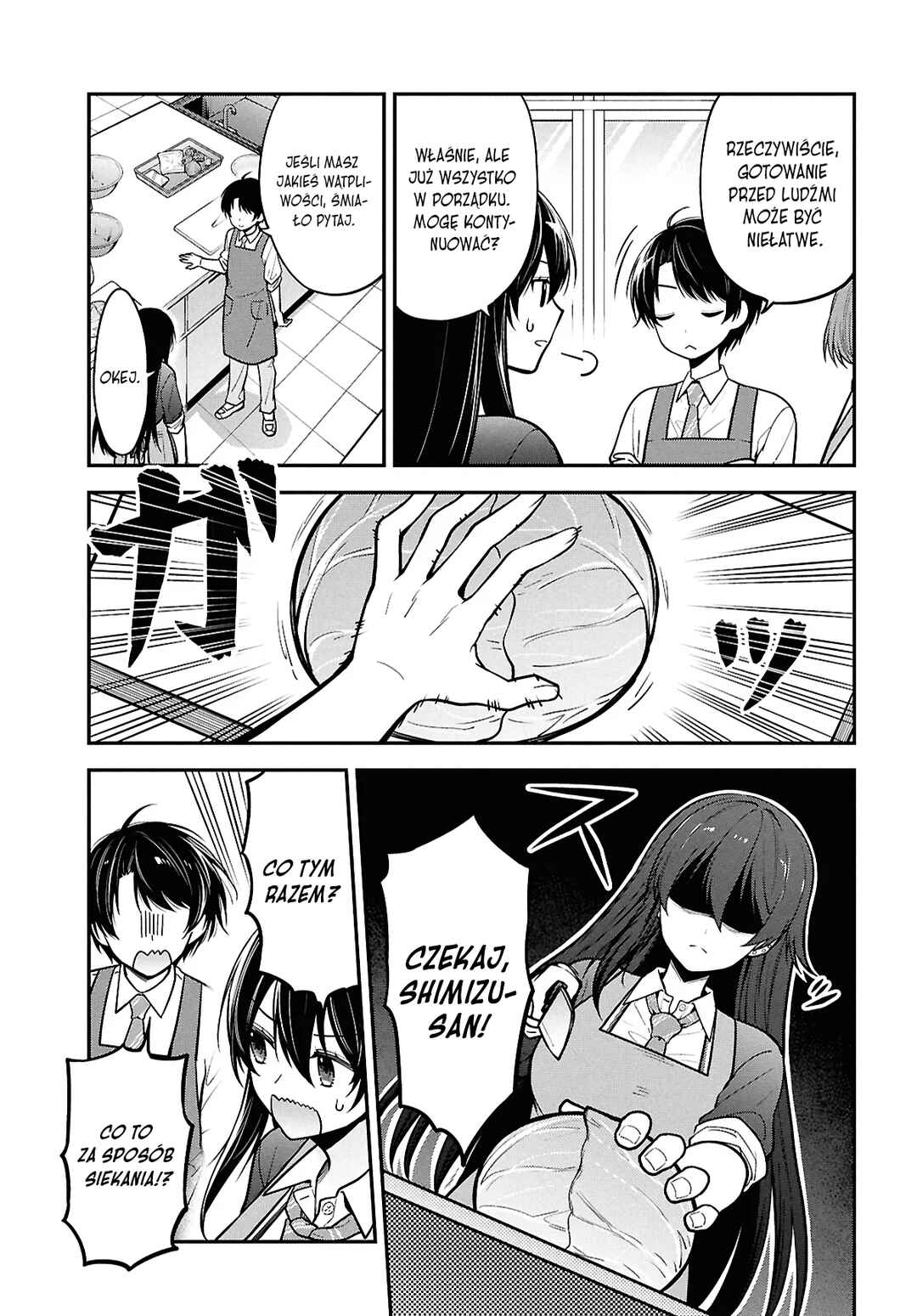 Tonari no Seki no Yankee Shimizu-san ga Kami wo Kuroku Sometekita Chapter 2 - Page 13