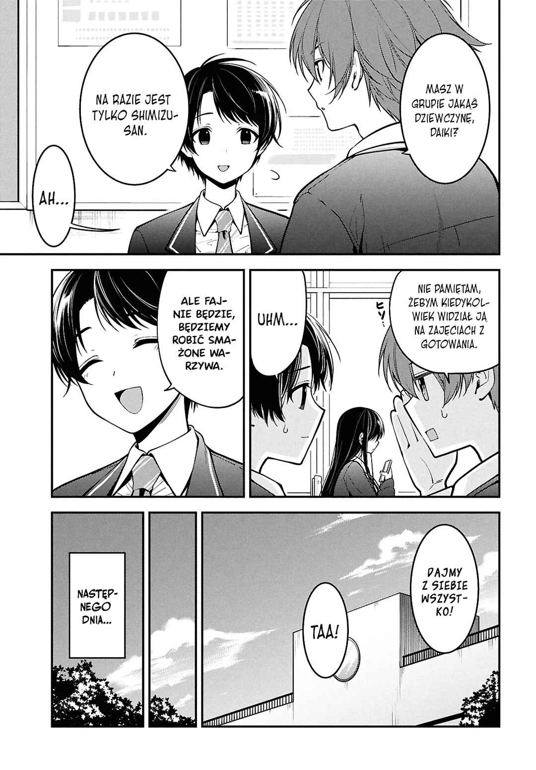 Tonari no Seki no Yankee Shimizu-san ga Kami wo Kuroku Sometekita Chapter 2 - Page 5