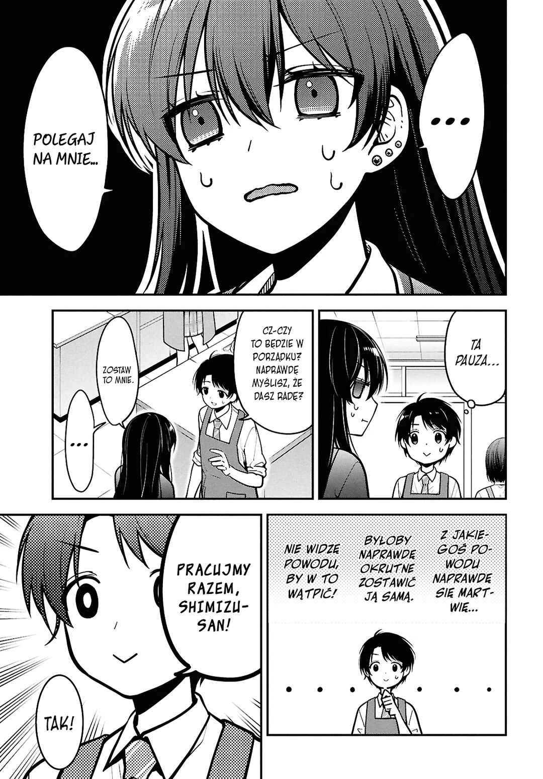 Tonari no Seki no Yankee Shimizu-san ga Kami wo Kuroku Sometekita Chapter 2 - Page 9