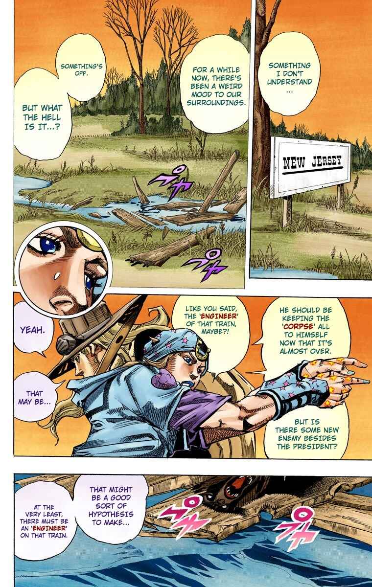JoJo no Kimyou na Bouken: Part 7 - Steel Ball Run Color-ban Chapter 77 - Page 18
