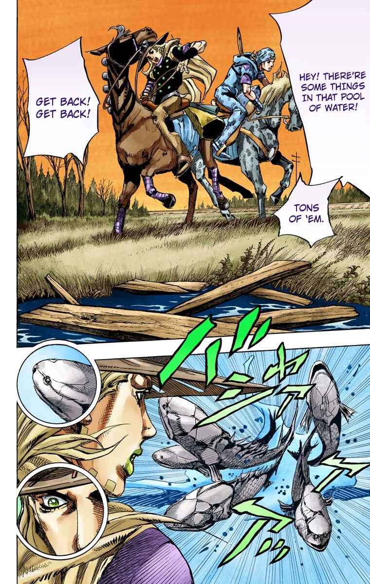 JoJo no Kimyou na Bouken: Part 7 - Steel Ball Run Color-ban Chapter 77 - Page 20