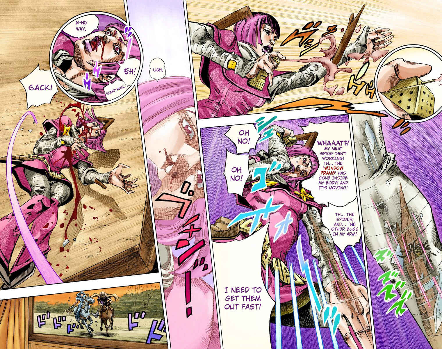 JoJo no Kimyou na Bouken: Part 7 - Steel Ball Run Color-ban Chapter 77 - Page 39