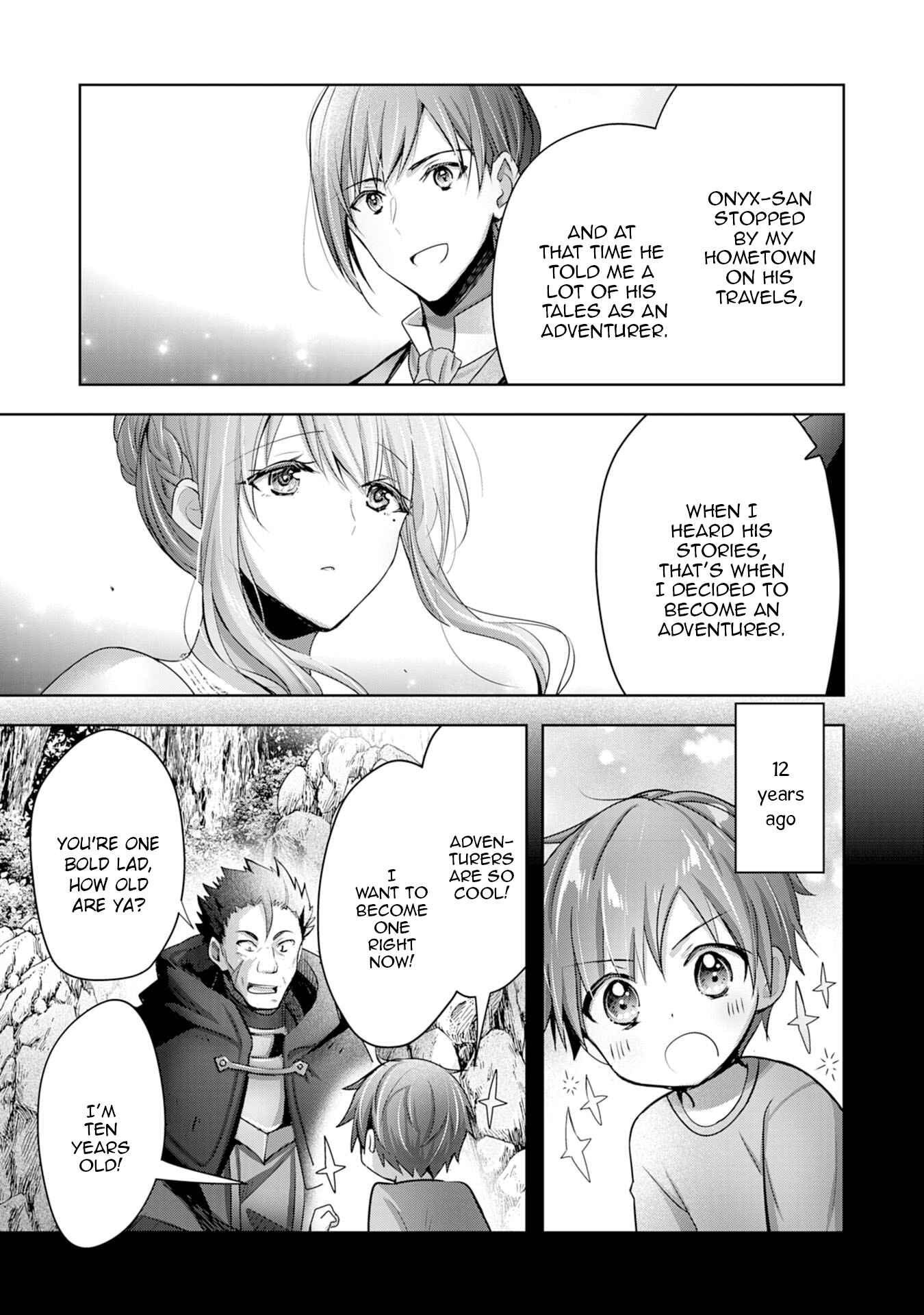 Uketsukejou ni Kokuhaku Shitakute Guild ni Kayoitsumetara Eiyuu ni Natteta Chapter 12 - Page 19