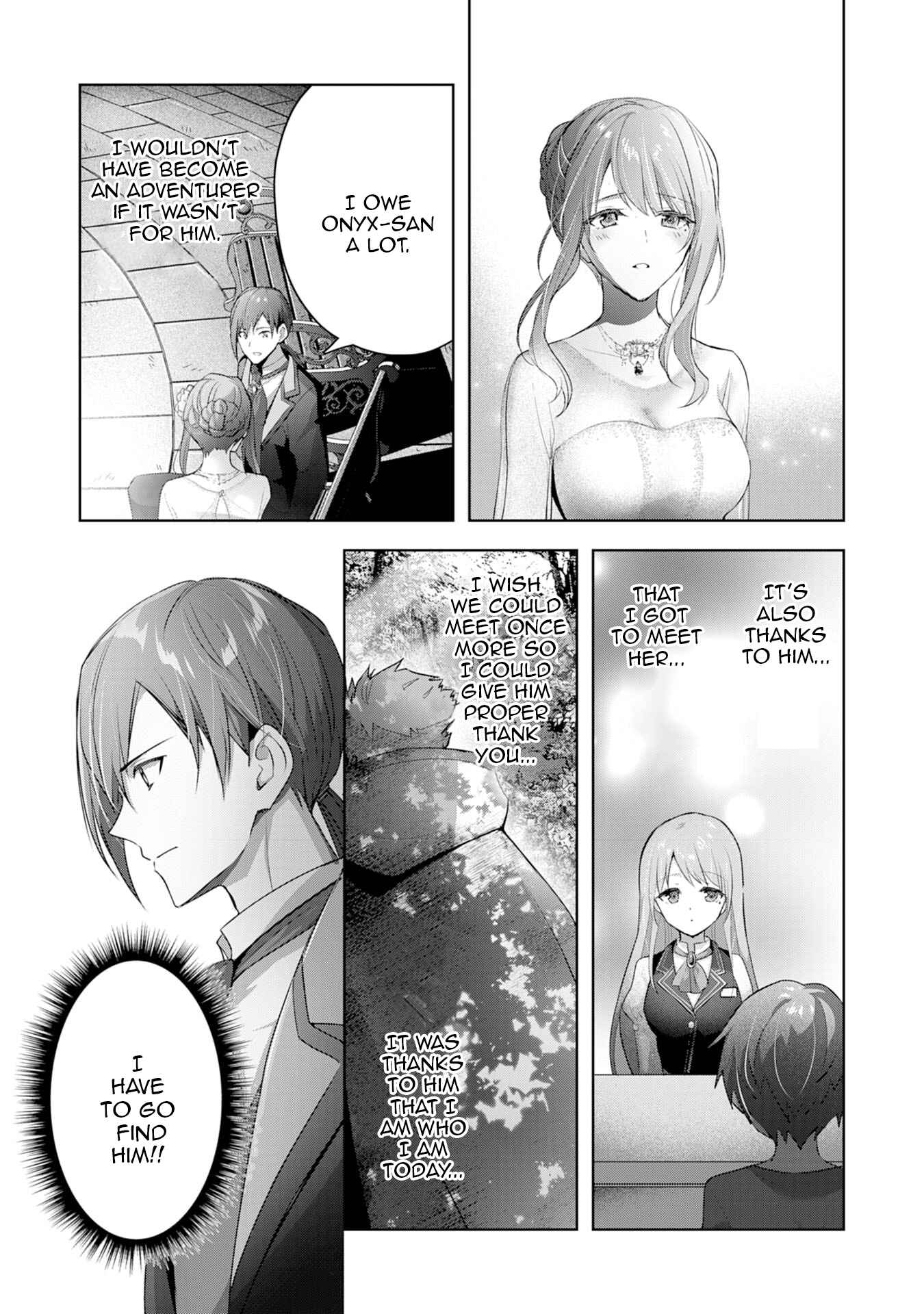Uketsukejou ni Kokuhaku Shitakute Guild ni Kayoitsumetara Eiyuu ni Natteta Chapter 12 - Page 21