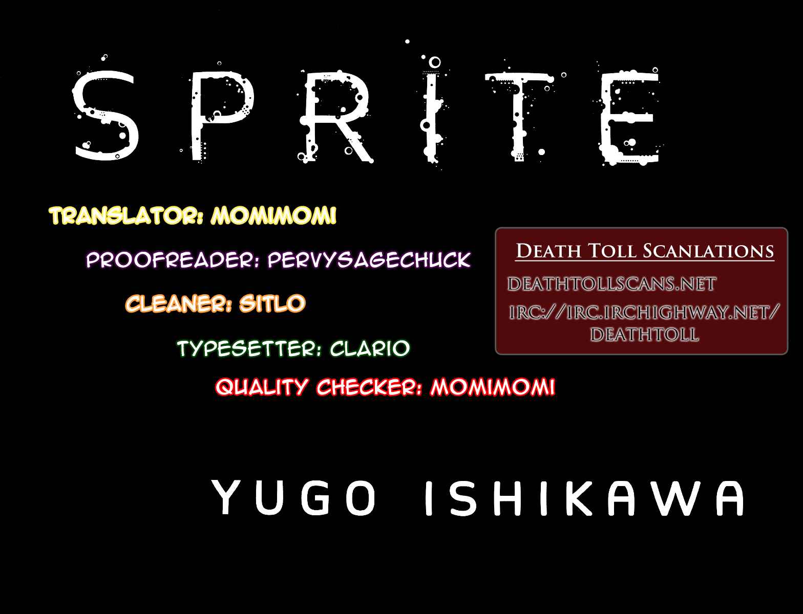 Sprite Chapter 38 - Page 1