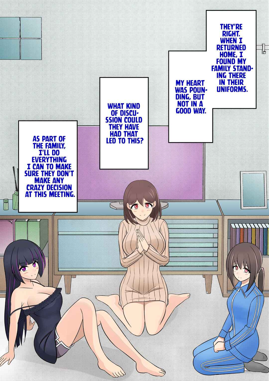 Danjo-hi 1:39 no Heikou Sekai wa Omoi no Hoka Futsuu (Fan Colored) Chapter 75 - Page 3