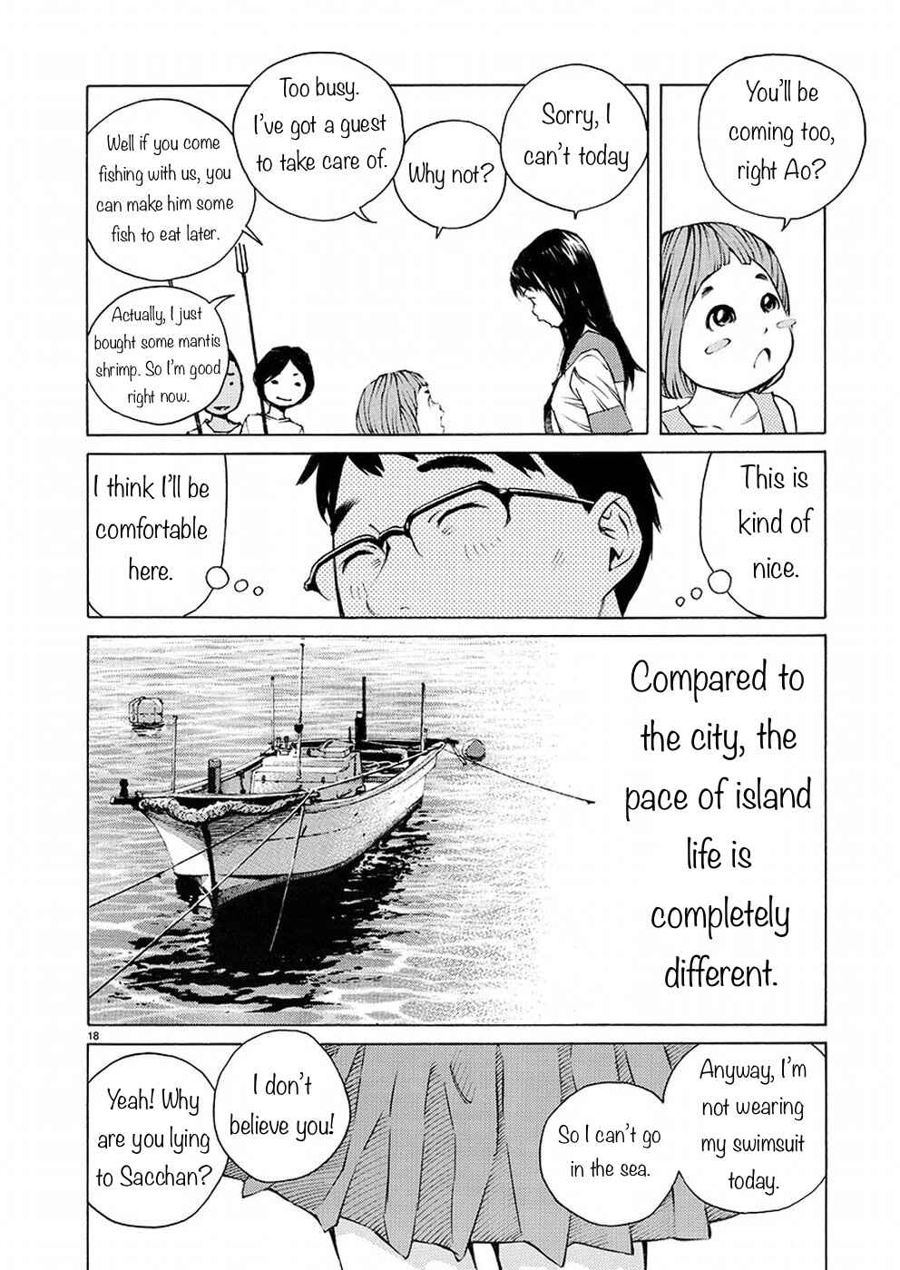 Ao no Shima to Neko Ippiki Chapter 1 - Page 18
