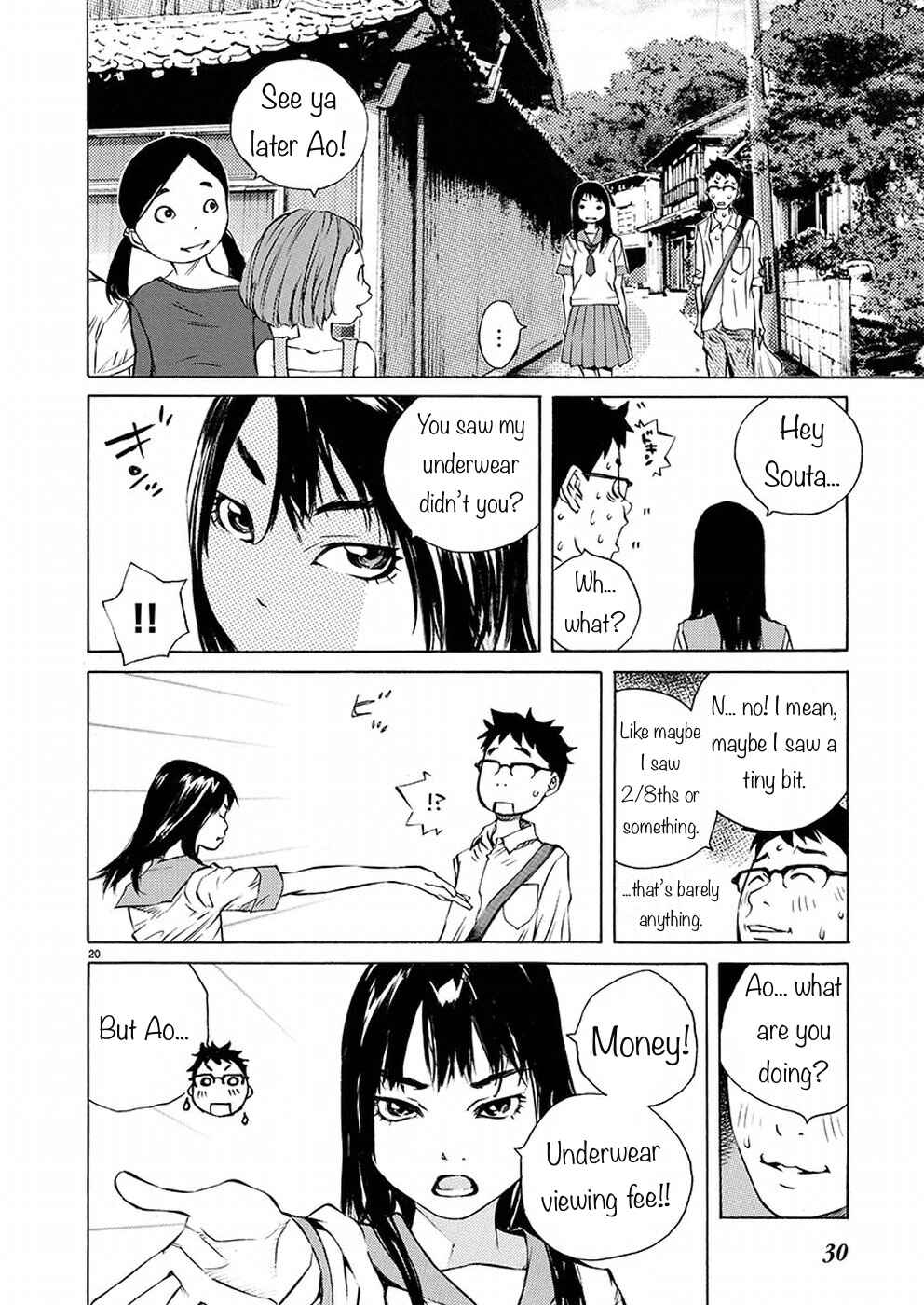 Ao no Shima to Neko Ippiki Chapter 1 - Page 20