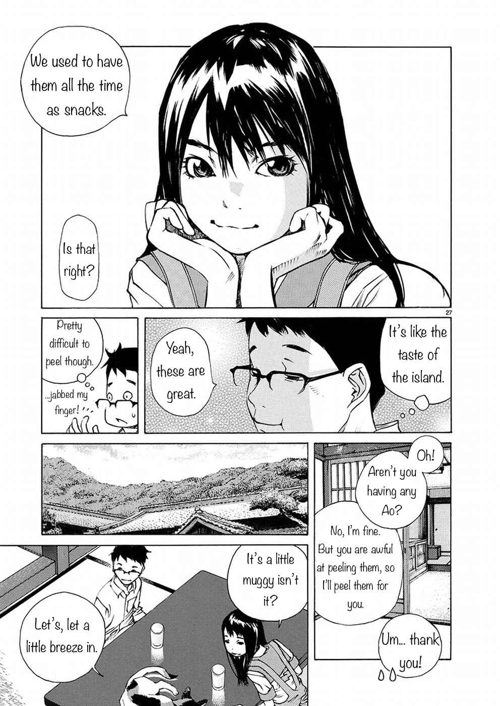 Ao no Shima to Neko Ippiki Chapter 1 - Page 27