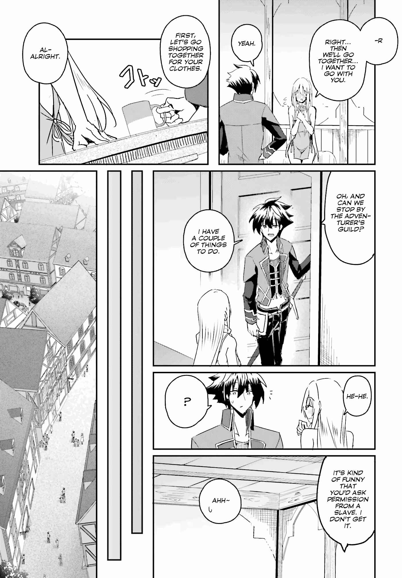 Issho ni Ken no Shugyou wo Shita Osananajimi ga Dorei ni Natteita no de, S-Rank Boukensha no Boku wa Kanojo wo Katte Mamoru Koto ni Shita Chapter 2 - Page 10