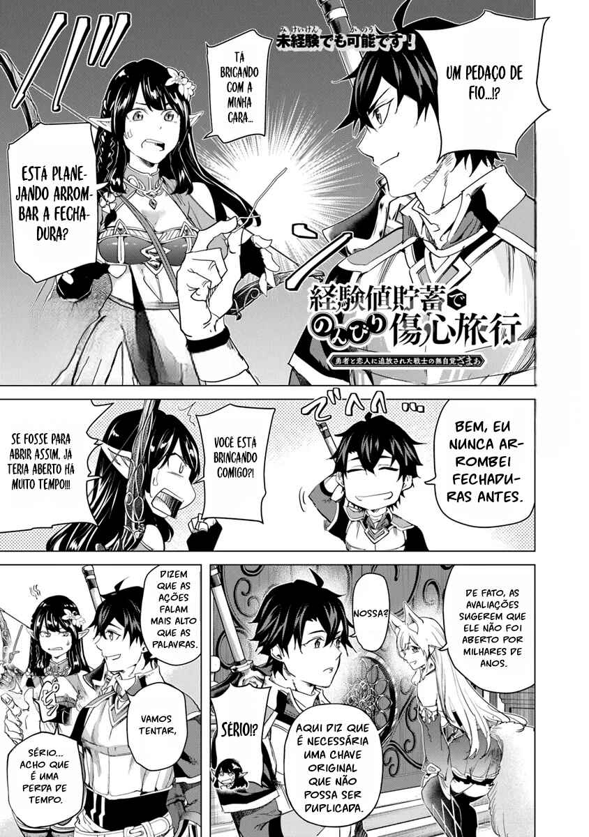 Keikenchi Chochiku de Nonbiri Shoushin Ryokou ~Yuusha to Koibito ni Tsuihou Sareta Senshi no Mujikaku Zamaa~ Chapter 26 - Page 1
