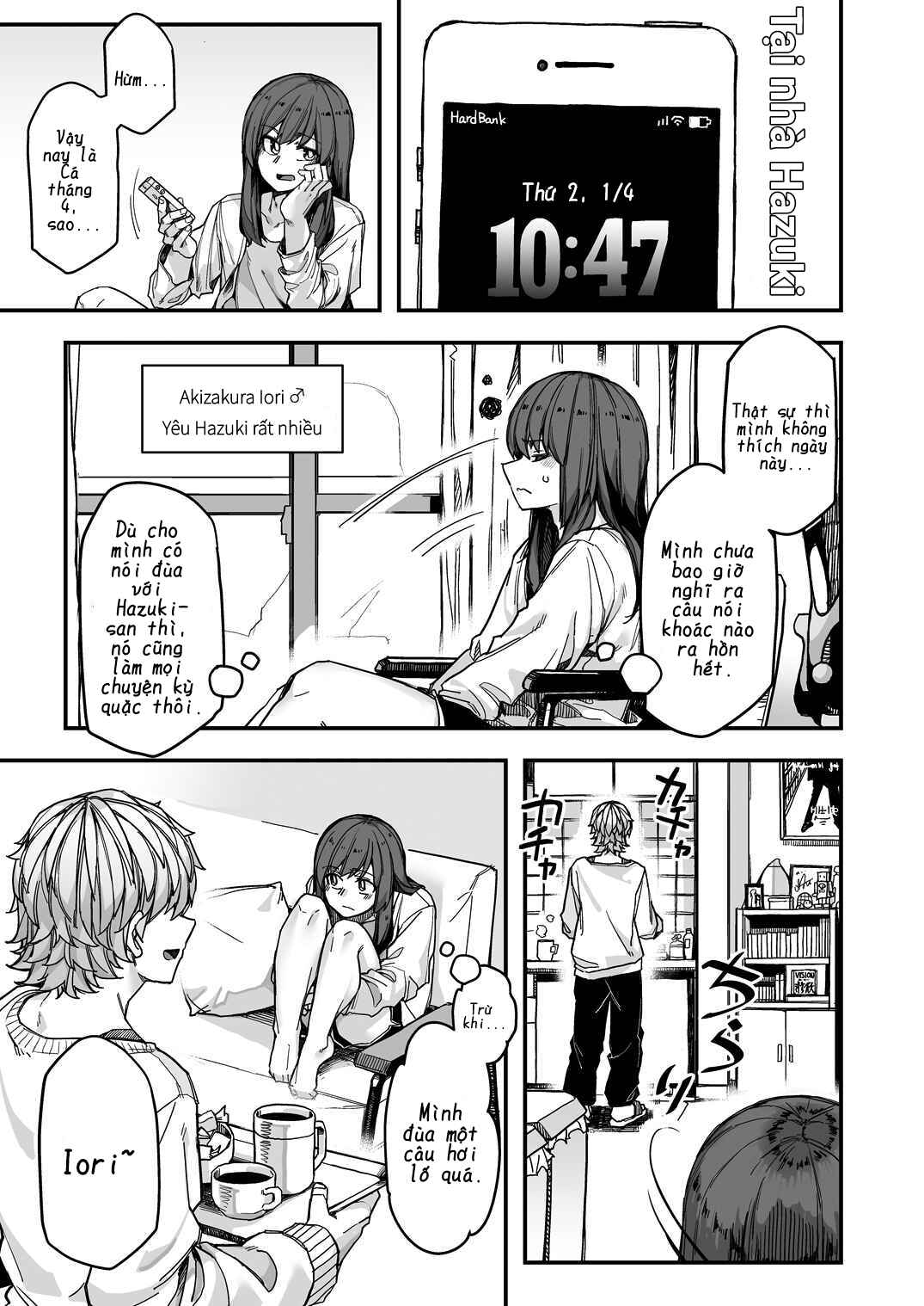 Ikemen Joshi to Josou Danshi Chapter 107 - Page 1