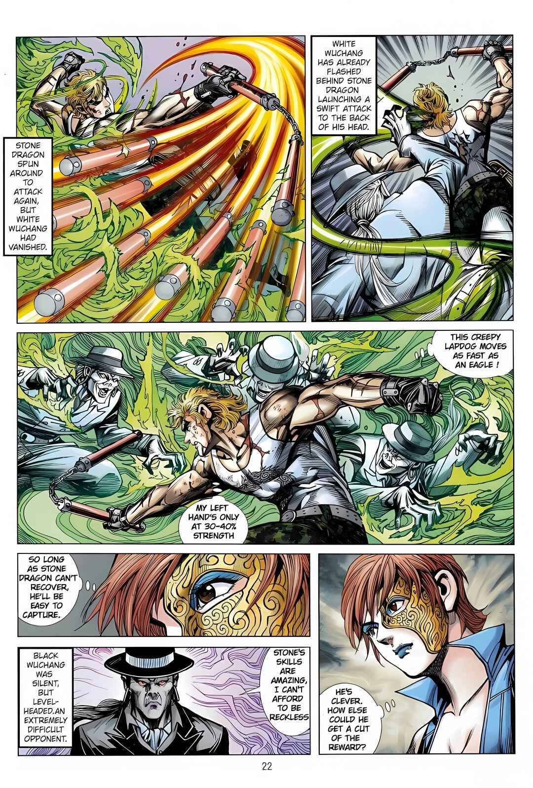 Jīn Zhù Lóng Hǔ Mén Chapter 24 - Page 22