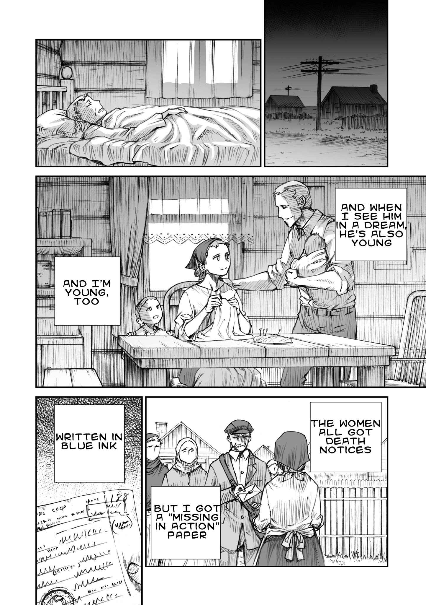 Sensou wa Onna no Kao wo Shiteinai Chapter 12.3 - Page 2