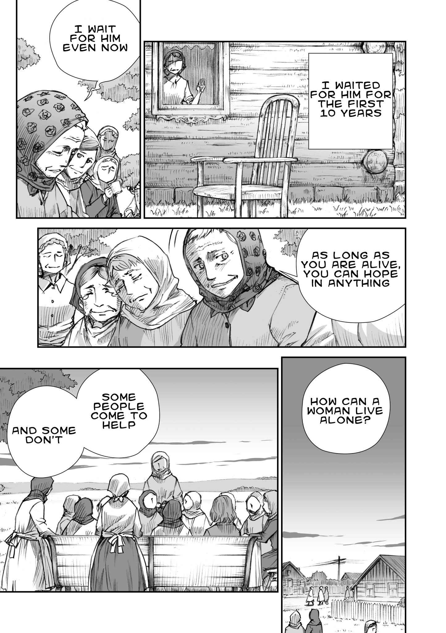 Sensou wa Onna no Kao wo Shiteinai Chapter 12.3 - Page 3