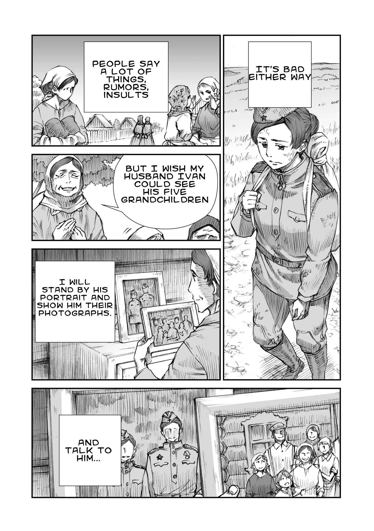 Sensou wa Onna no Kao wo Shiteinai Chapter 12.3 - Page 4
