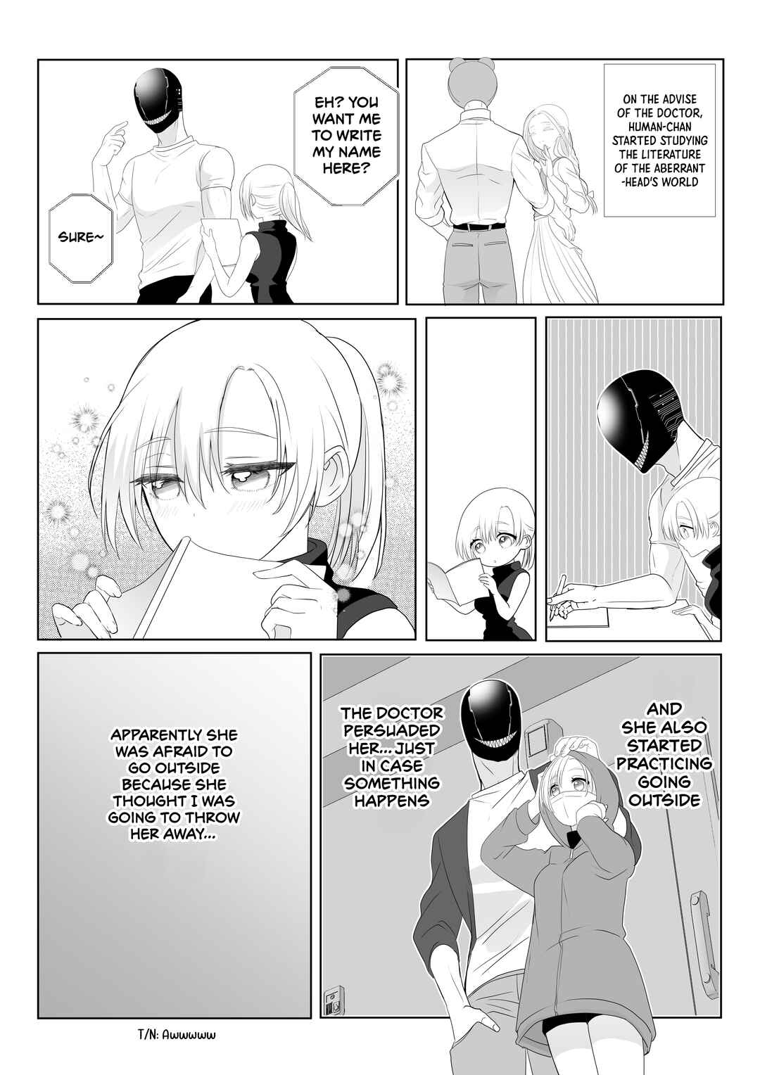 Igyou Atama-san to Ningen-chan (Pre-Serialization) Chapter 8 - Page 4