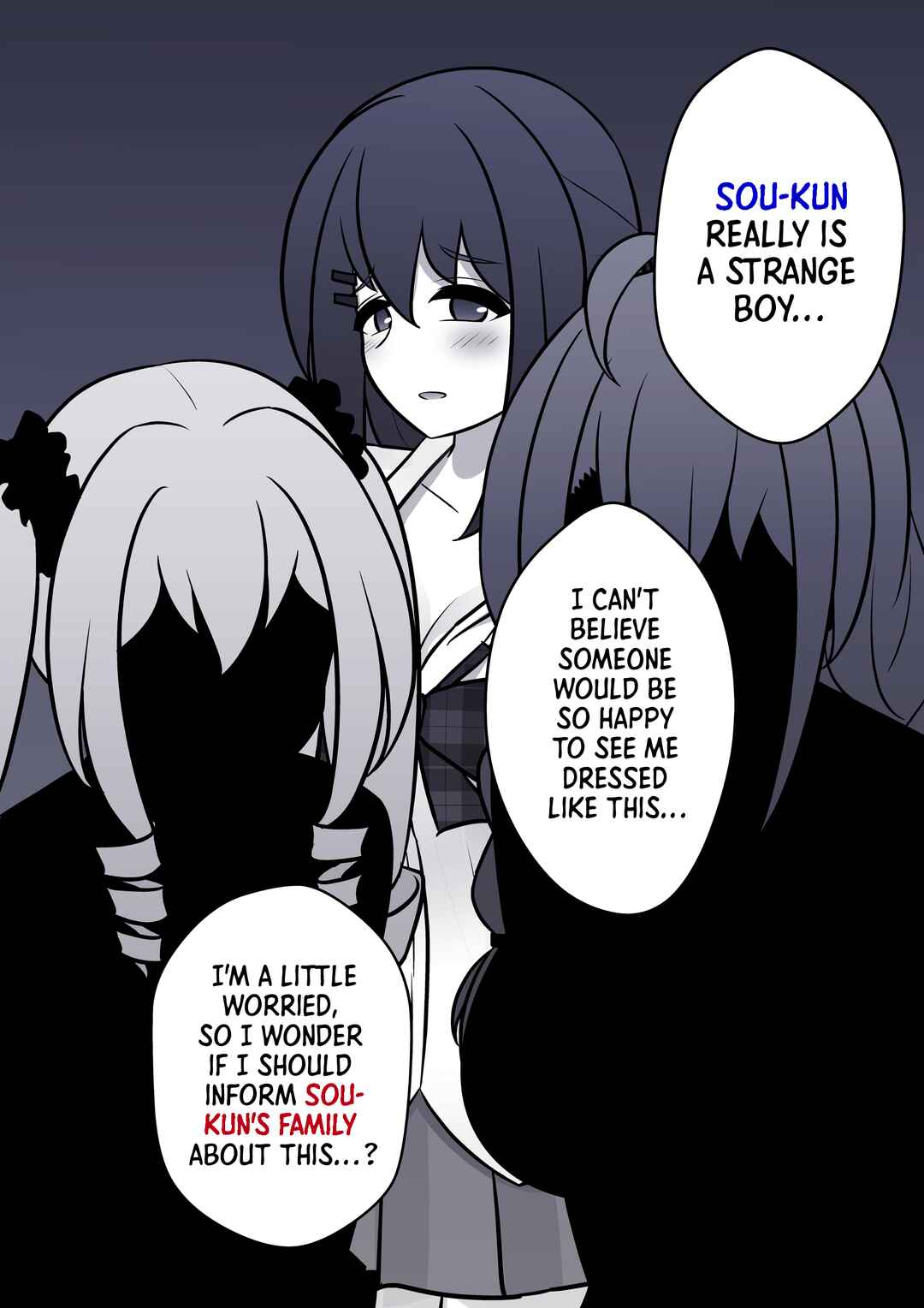 Danjo-hi 1:39 no Heikou Sekai wa Omoi no Hoka Futsuu Chapter 113 - Page 8