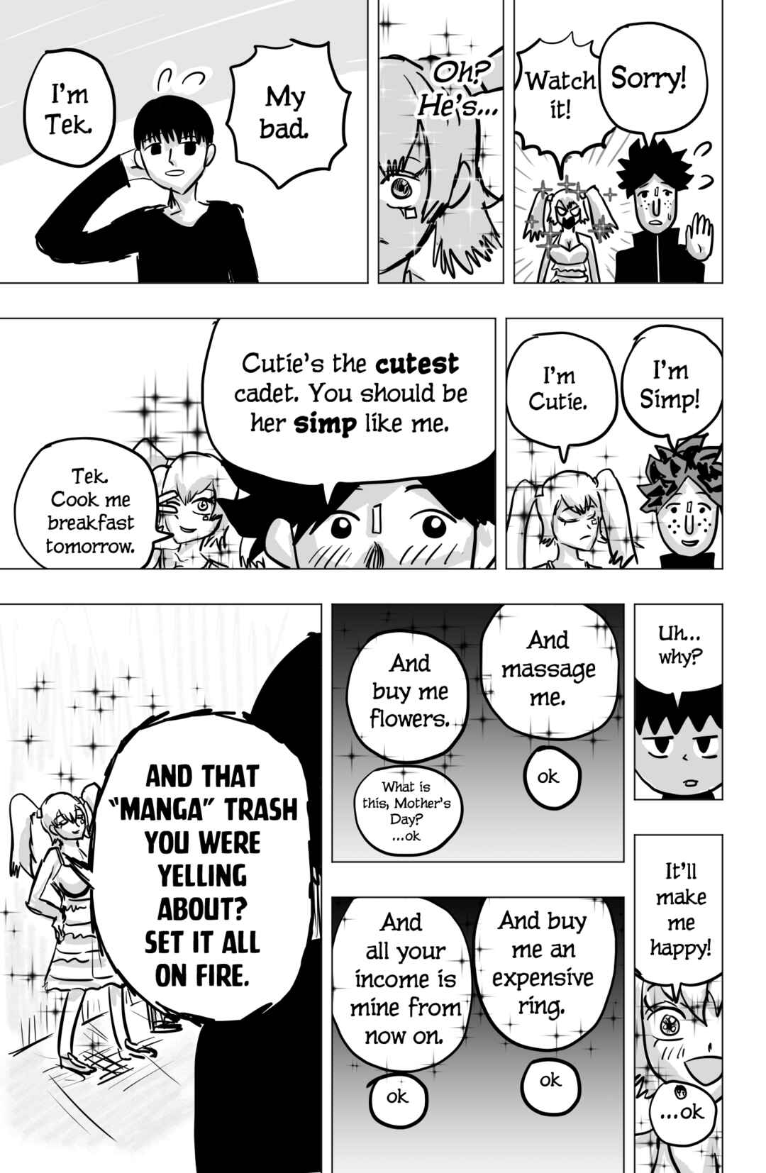 TEKNO: Sci-Fi Shonen Manga! Chapter 6 - Page 3