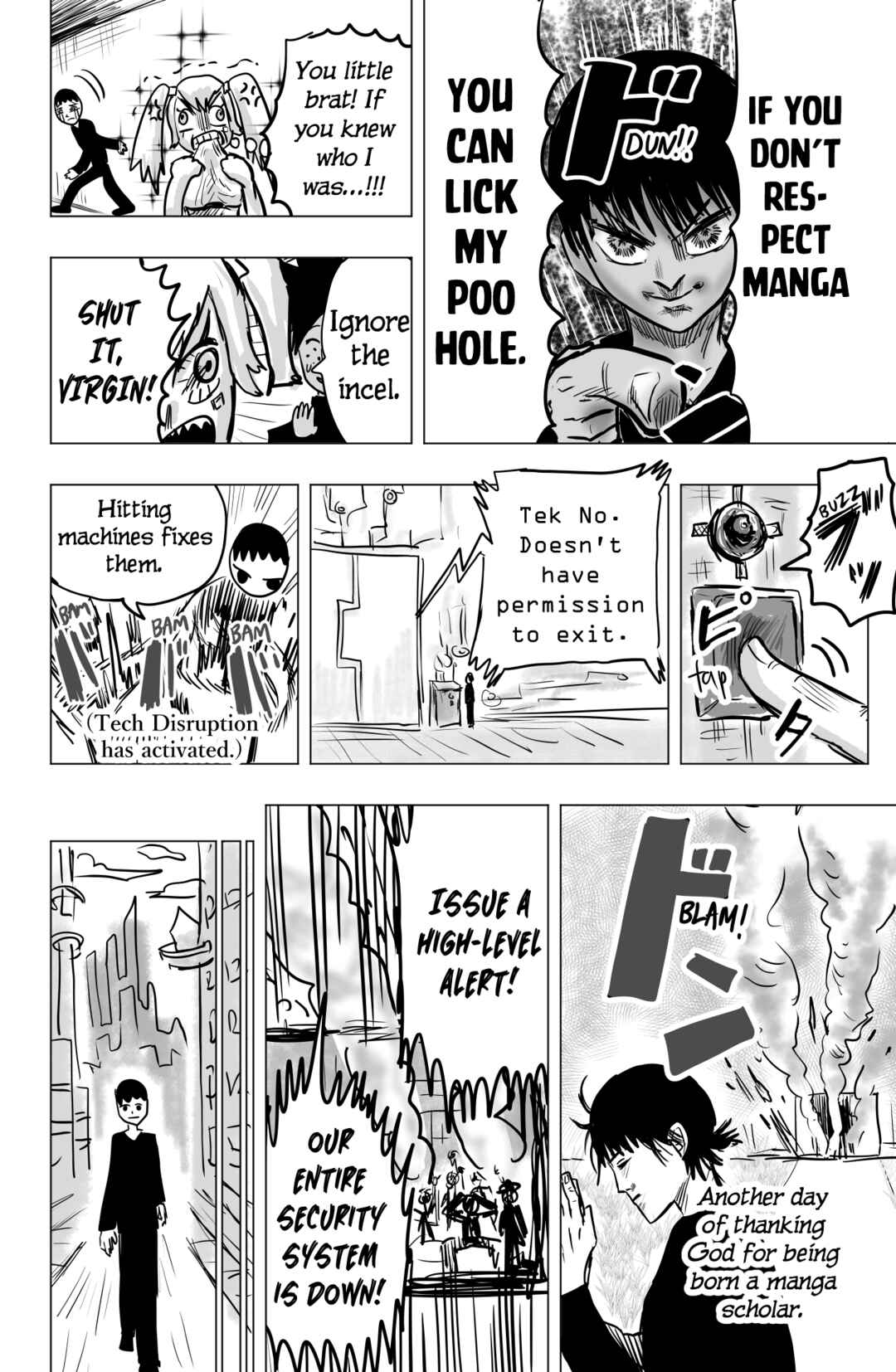 TEKNO: Sci-Fi Shonen Manga! Chapter 6 - Page 4