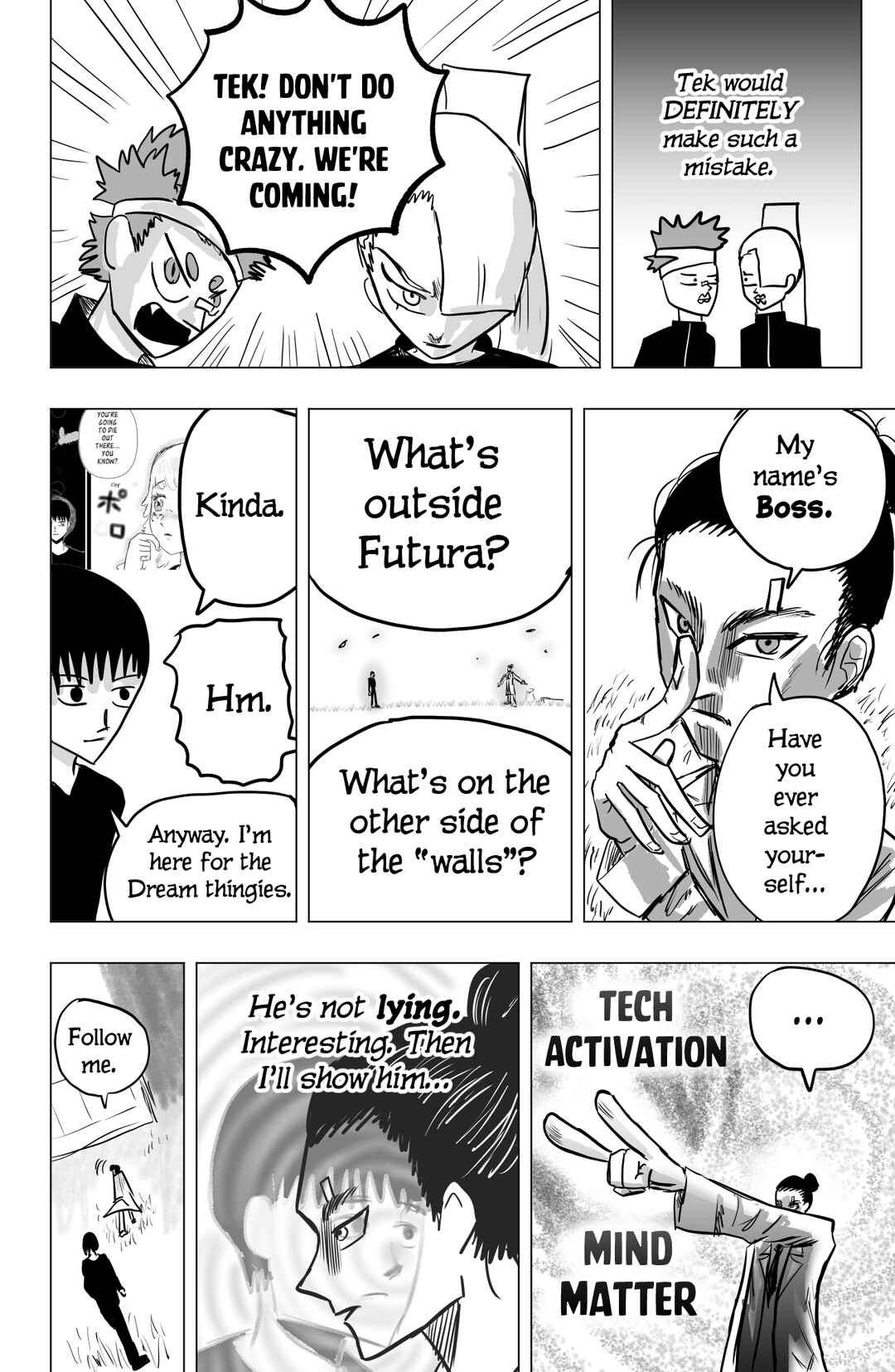 TEKNO: Sci-Fi Shonen Manga! Chapter 6 - Page 8