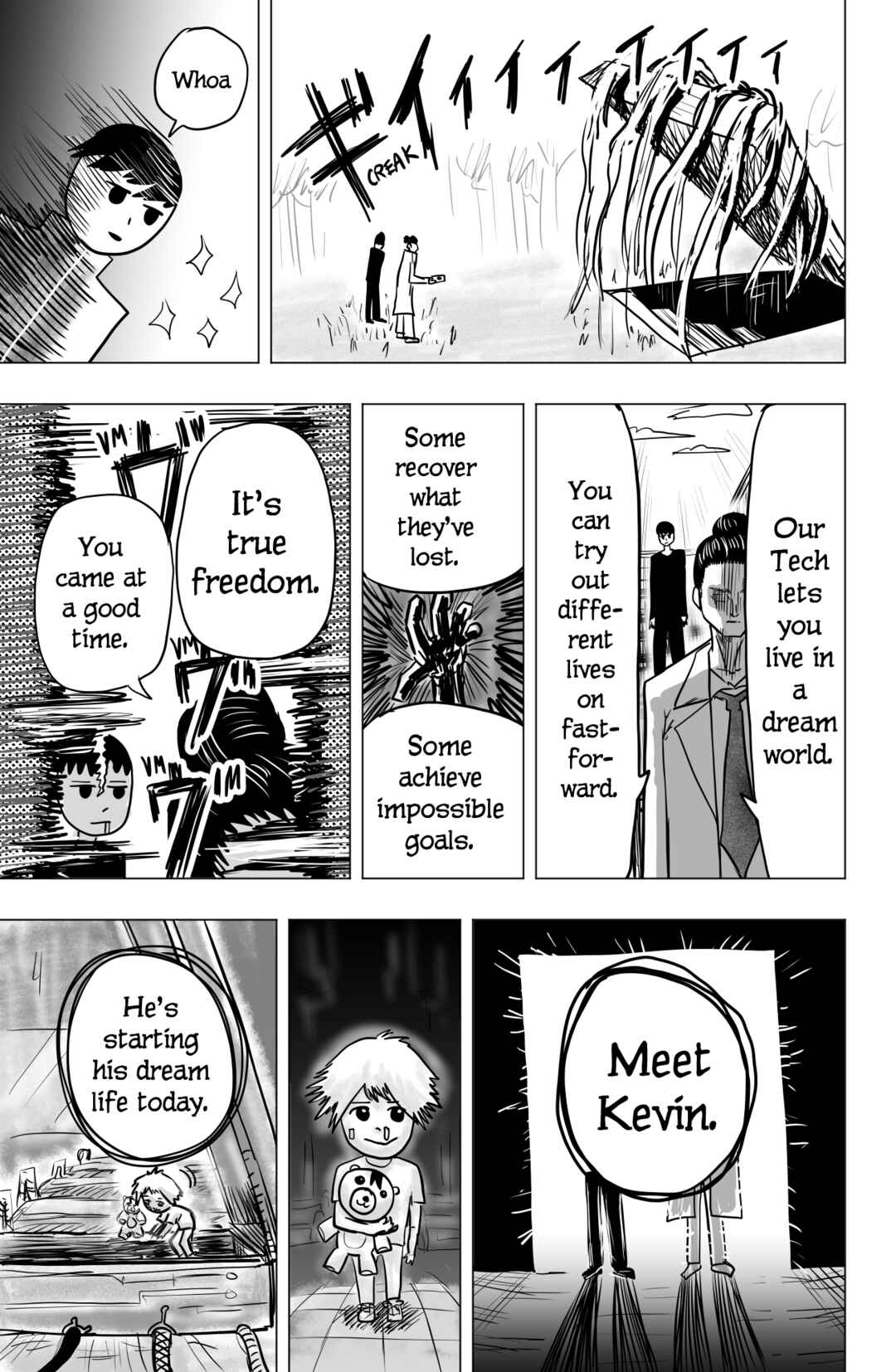 TEKNO: Sci-Fi Shonen Manga! Chapter 6 - Page 9