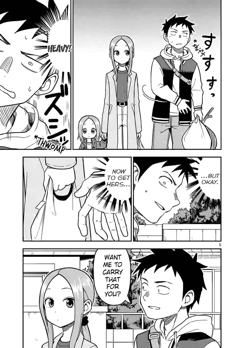 Karakai Jouzu no (Moto) Takagi-san Chapter 125 - Page 5