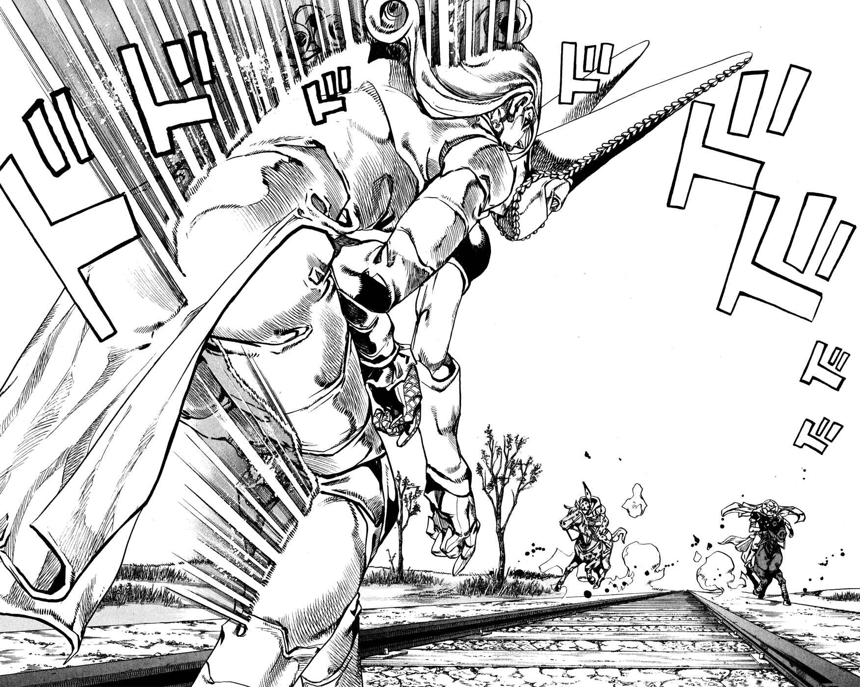 JoJo no Kimyou na Bouken: Part 7 - Steel Ball Run Chapter 80 - Page 14