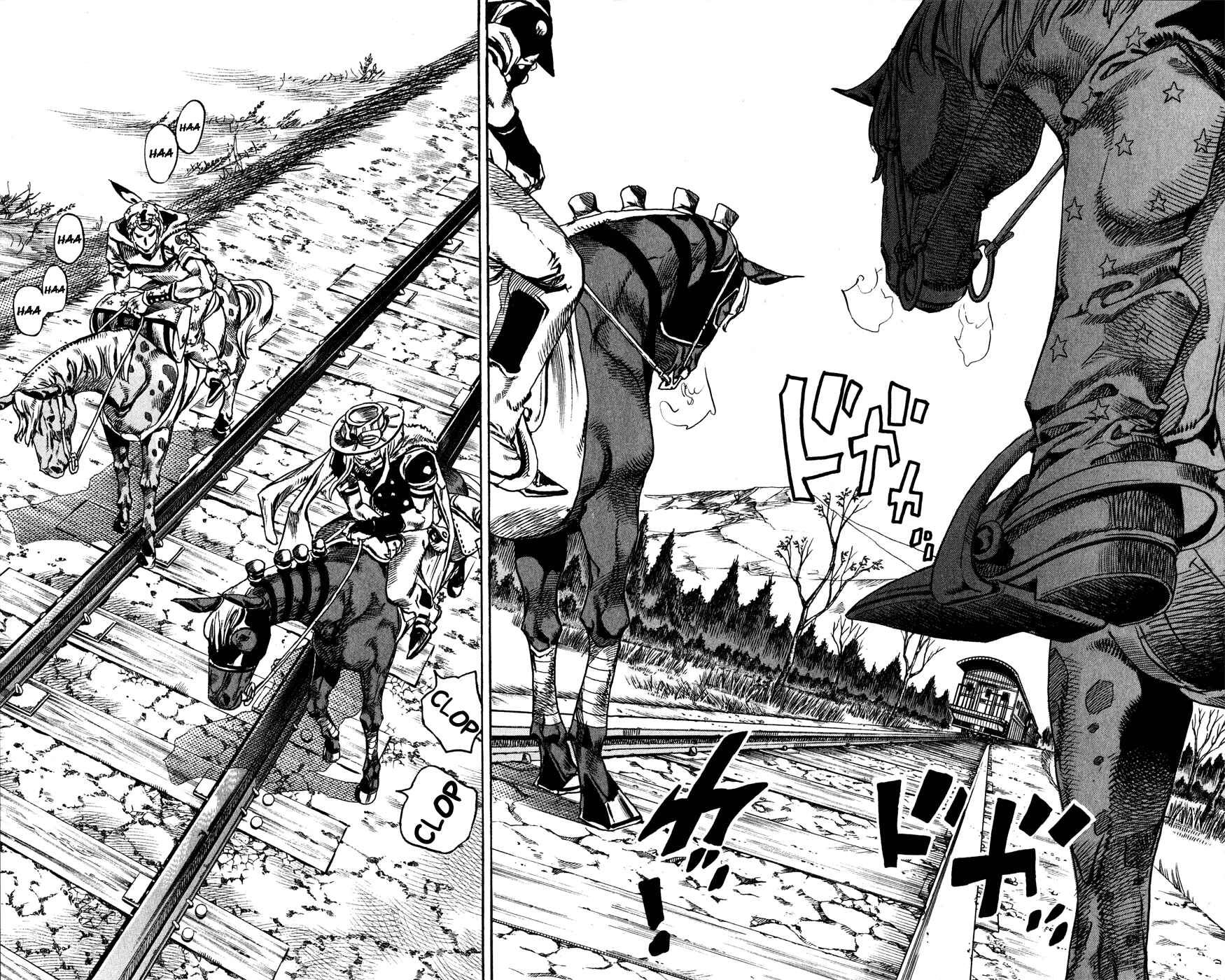 JoJo no Kimyou na Bouken: Part 7 - Steel Ball Run Chapter 80 - Page 2
