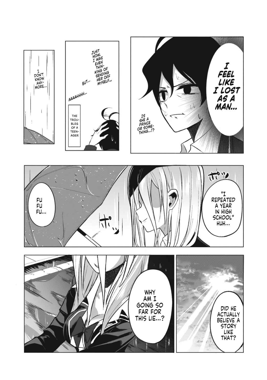 Mizuki-senpai no Koi Uranai Chapter 3 - Page 15