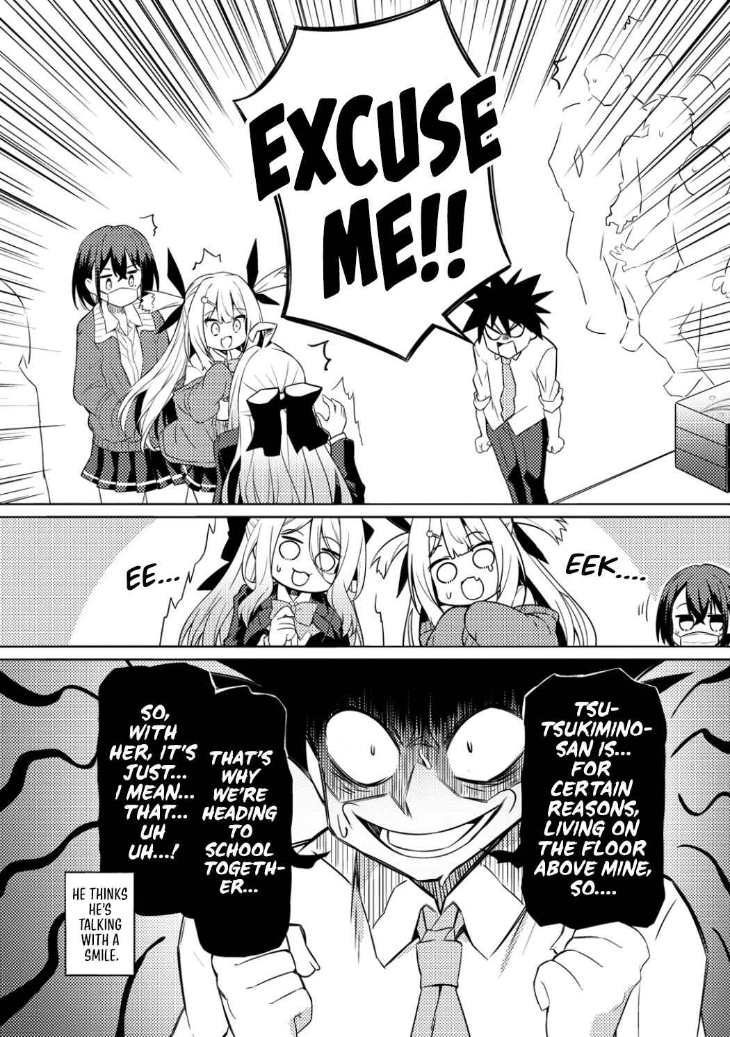 Tsukimino Karma wa Akumade Boku no Pet nanoni Chapter 3 - Page 12