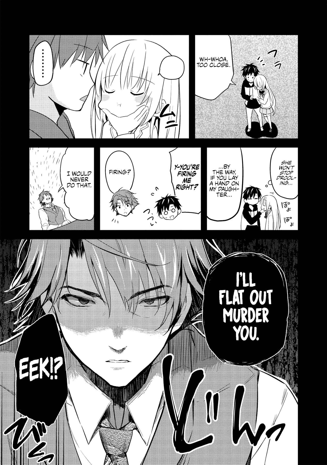 Saijo no Osewa - Takane no Hana-darake na Meimonkou de, Gakuin Ichi no Ojousama (Seikatsu Nouryoku Kaimu) wo Kagenagara Osewa Suru koto ni narimashita Chapter 2.2 - Page 8