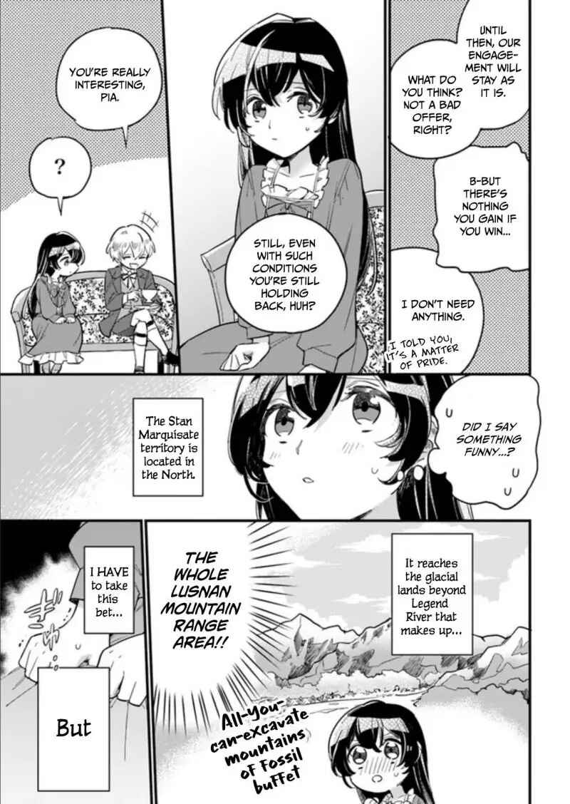 Yowaki MAX Reijou nanoni, Ratsuwan Konyakusha-sama no Kake ni Notte Shimatta Chapter 2.1 - Page 3