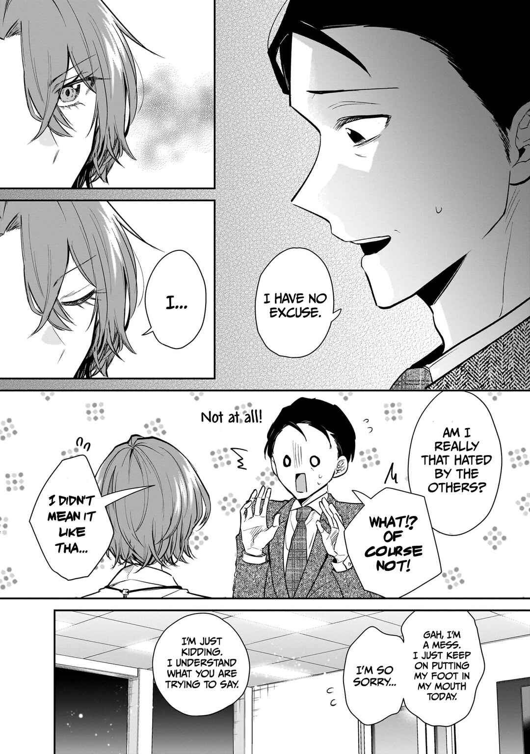 Misato-san wa Amasugi Joushi ni Chotto Kibishii Chapter 3 - Page 11